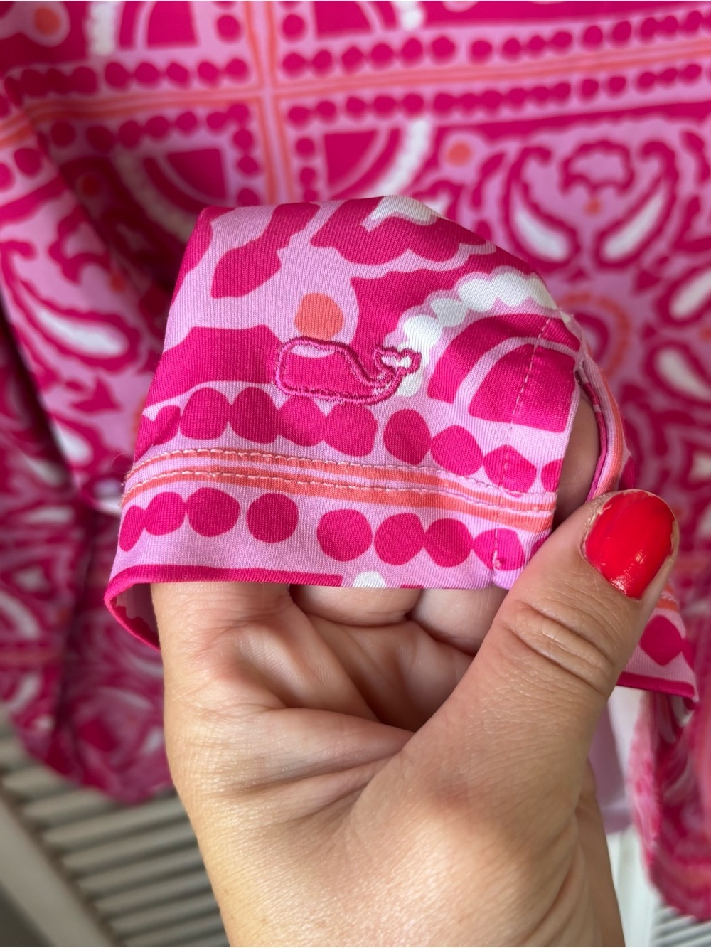 Vineyard Vines Women’s Performance Top Size L Pink - Picture 6 of 7